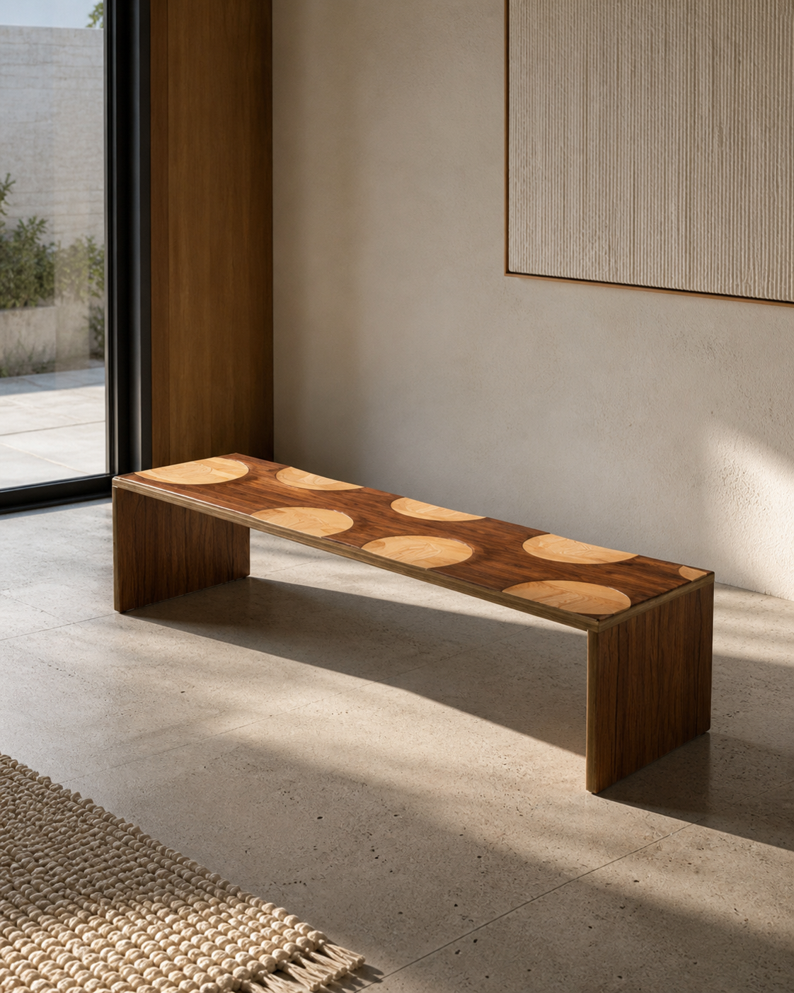 Moss Bench — lifestyle interior scene