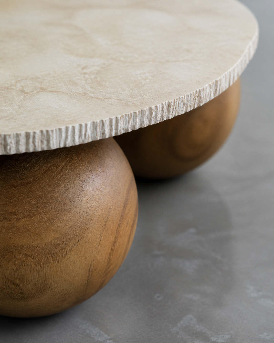 Moss Coffee Table — material detail