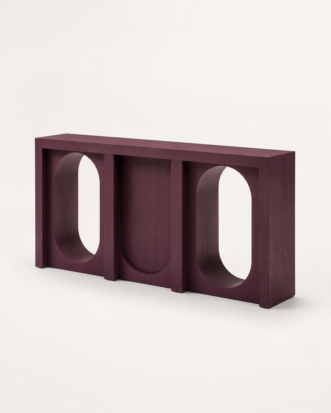 Moss Console Table — back view