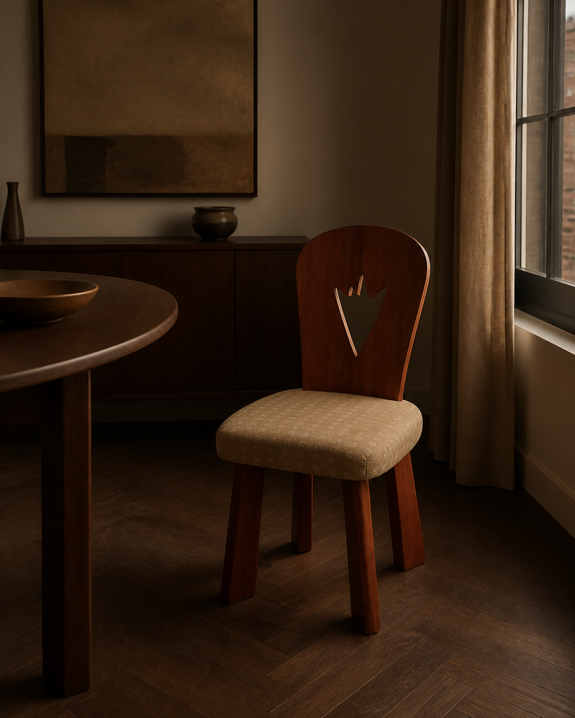 Moss Dining Chair — lifestyle interior scene