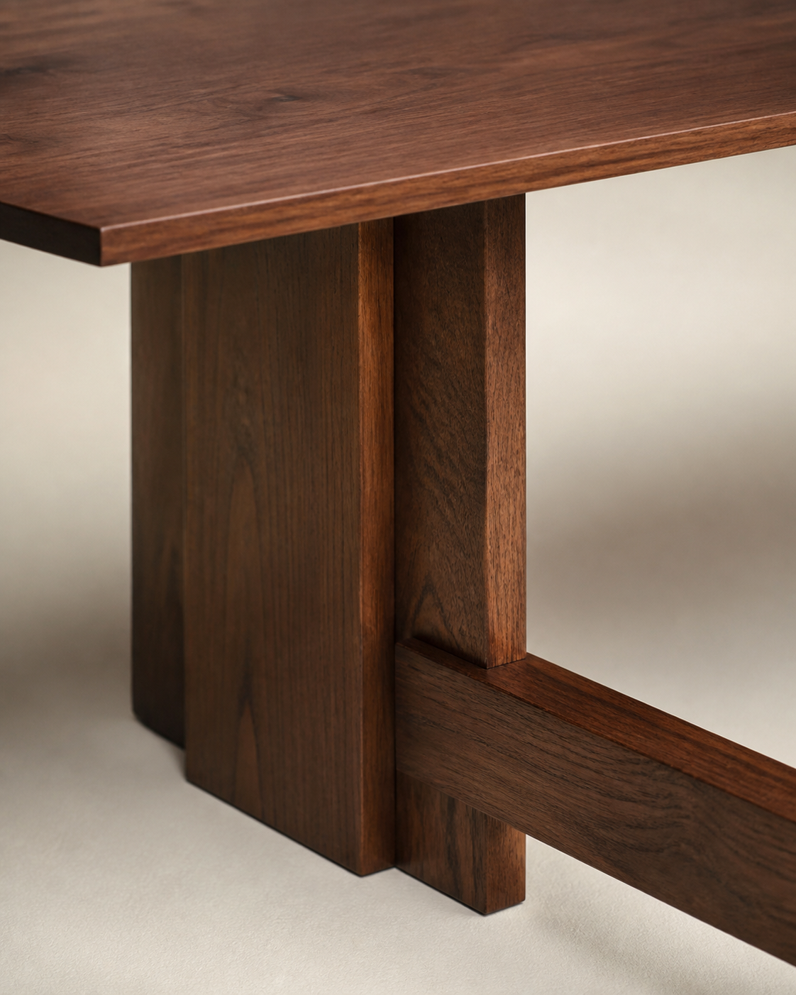 Moss Dining Table — material detail