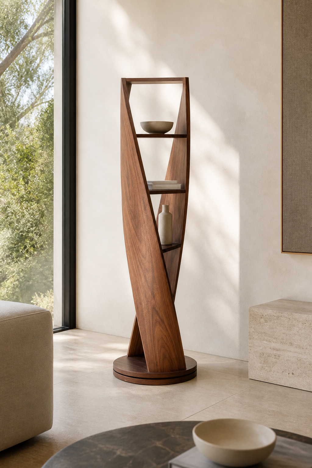 Moss Shelving Unit — styled interior scene