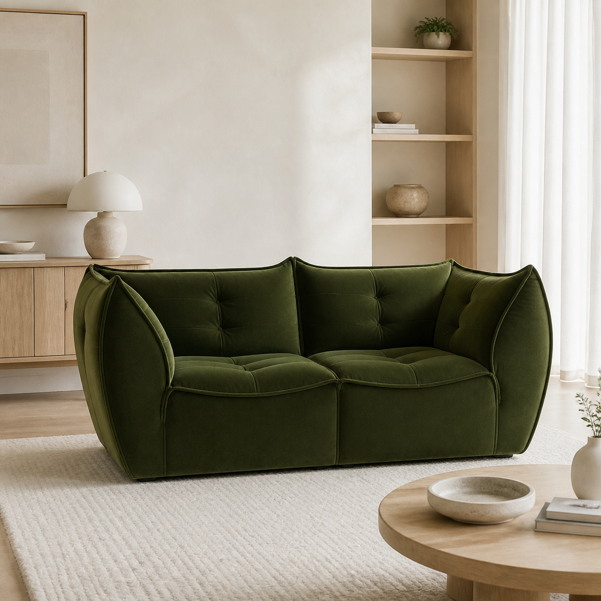 Moss Sofa — styled interior scene