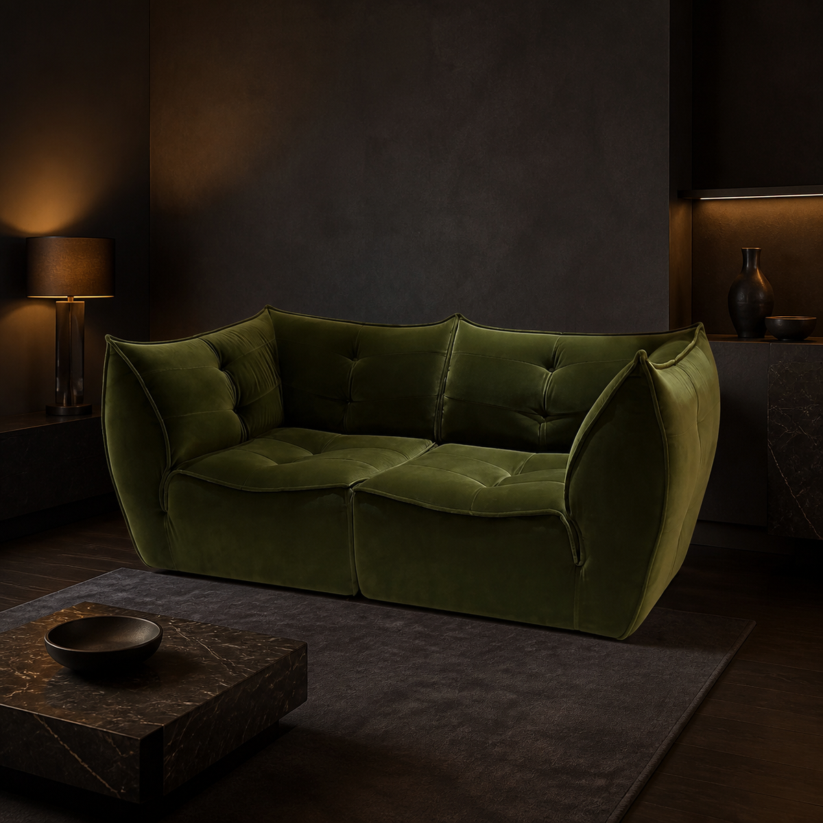 Moss Sofa — lifestyle interior scene