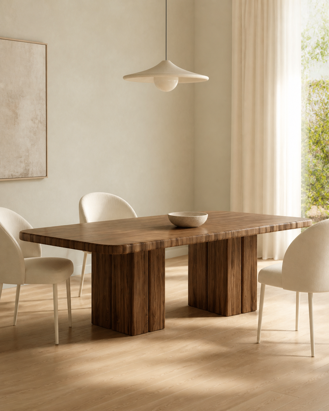 Noma Dining Table — styled interior scene