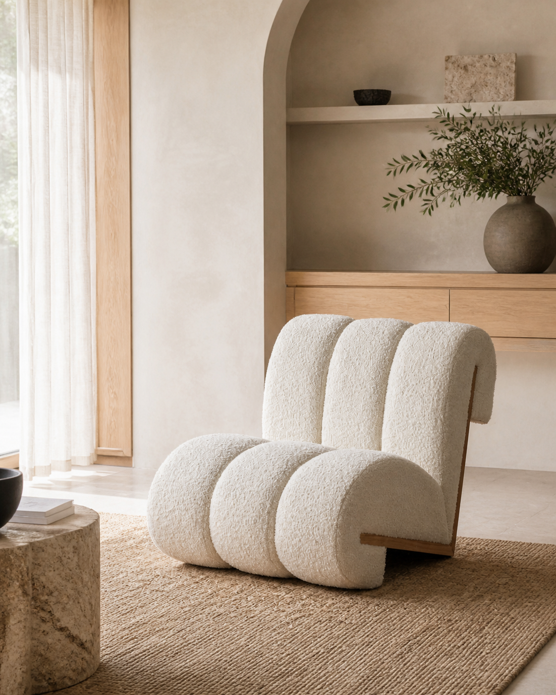Noma Lounge Chair — styled interior scene