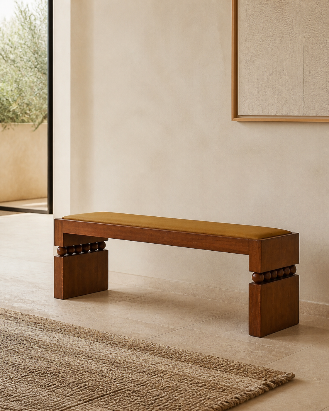 Nook Bench — styled interior scene