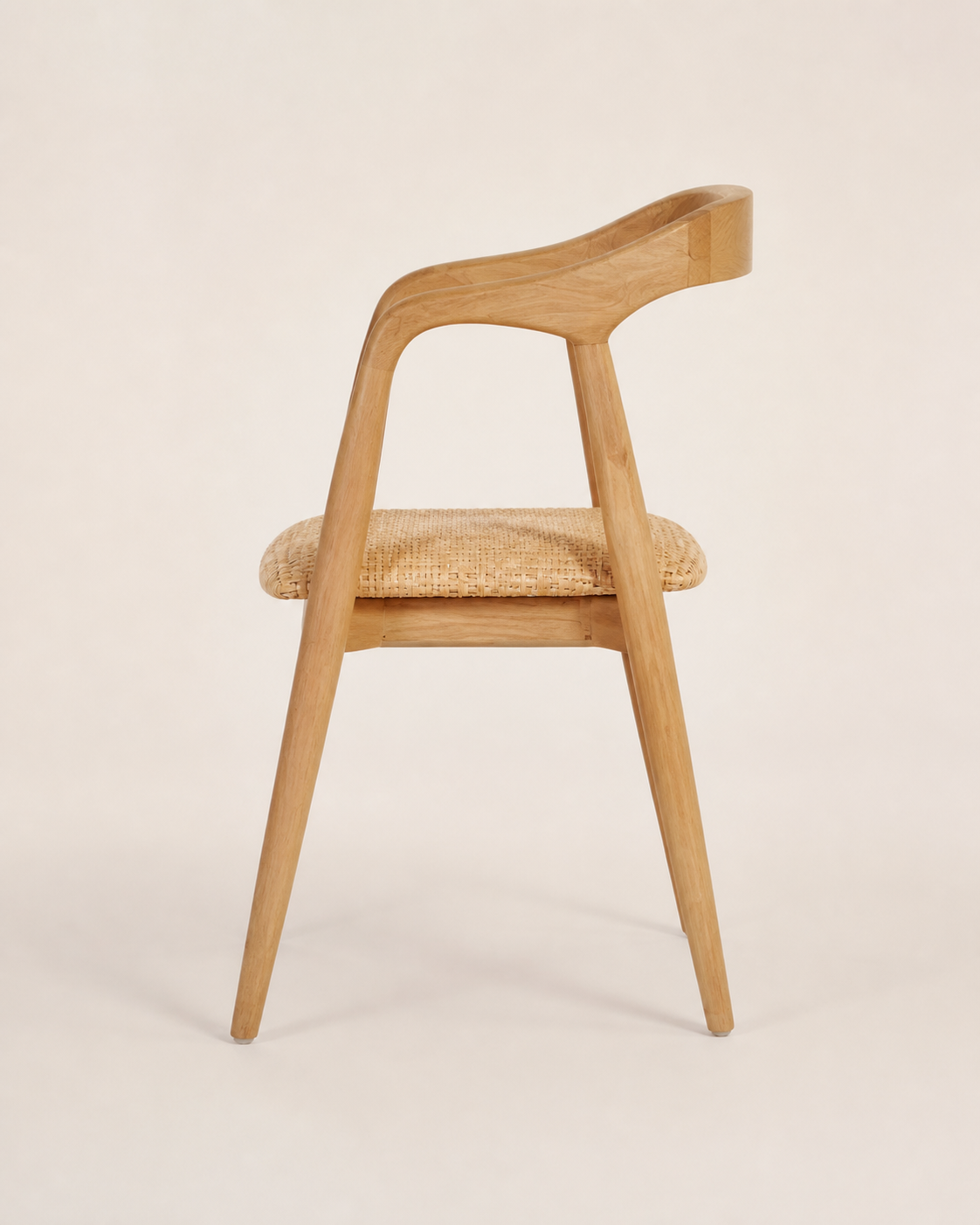 Nook Cane Chair — side view