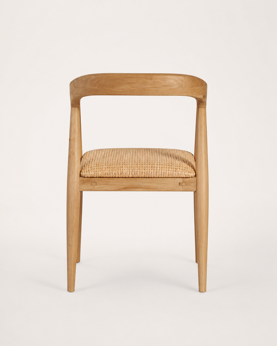 Nook Cane Chair — back view