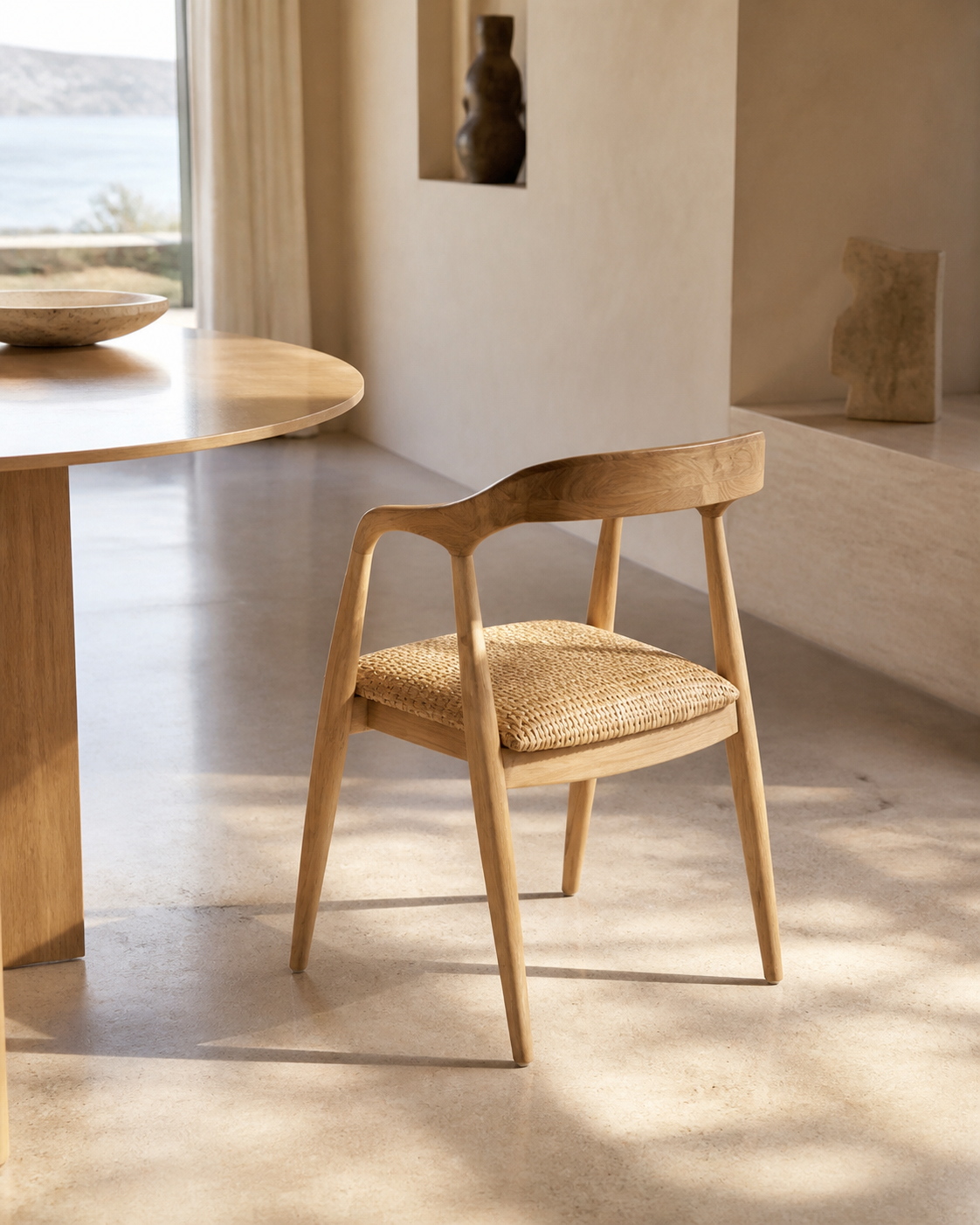 Nook Cane Chair — lifestyle interior scene