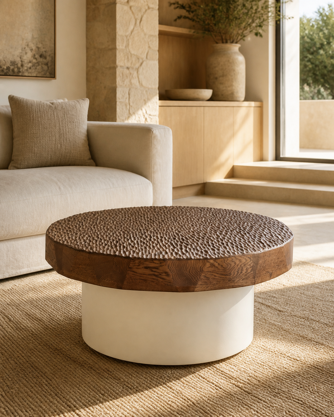 Nook Coffee Table — styled interior scene