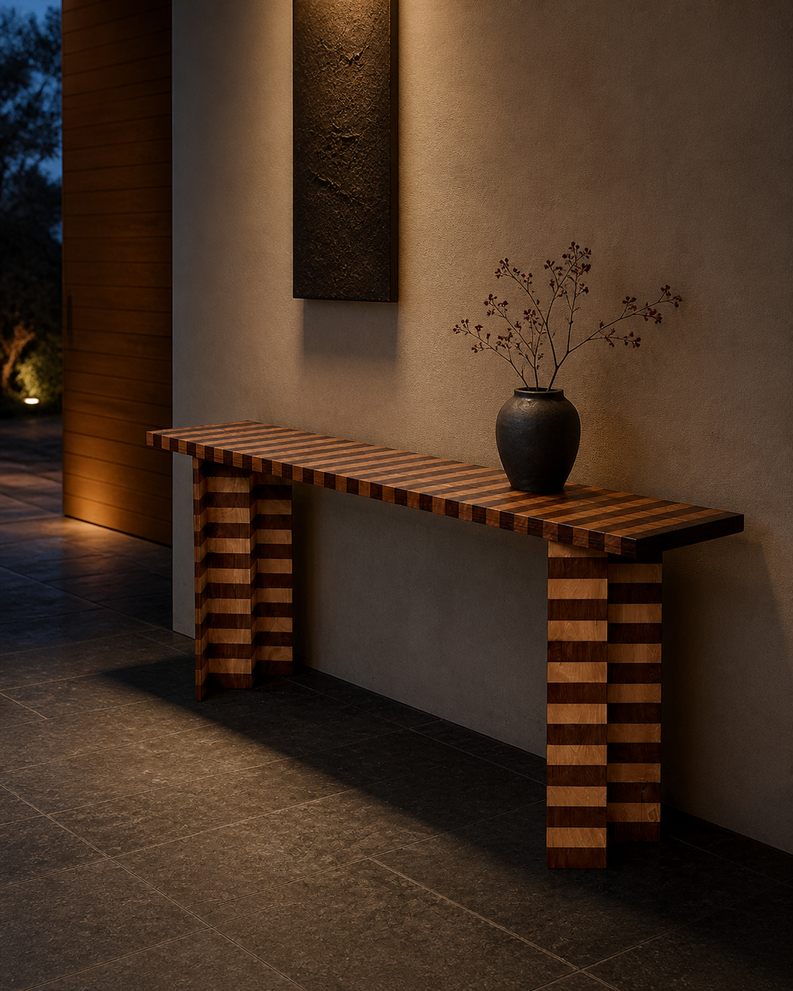 Nook Console Table — lifestyle interior scene