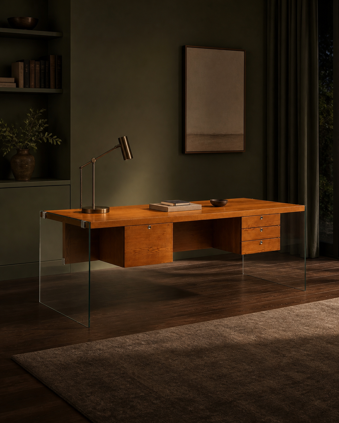 Nook Desk — lifestyle interior scene