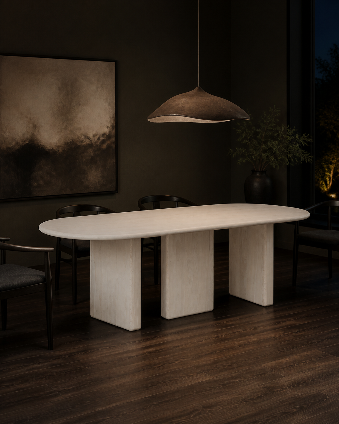 Nook Dining Table — lifestyle interior scene