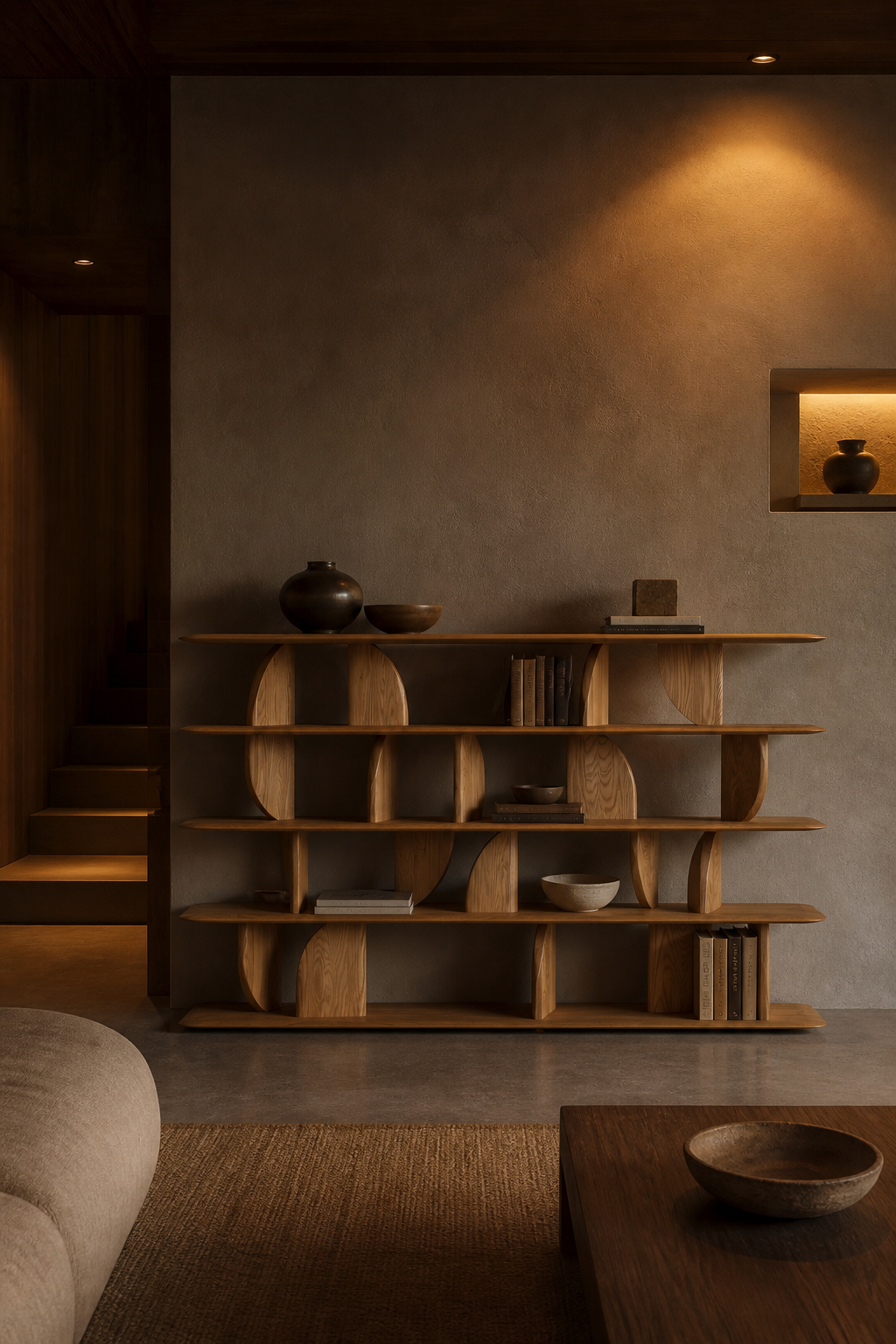 Nook Shelving Unit — lifestyle interior scene