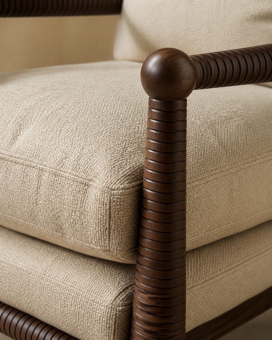 Onda Lounge Chair — material detail