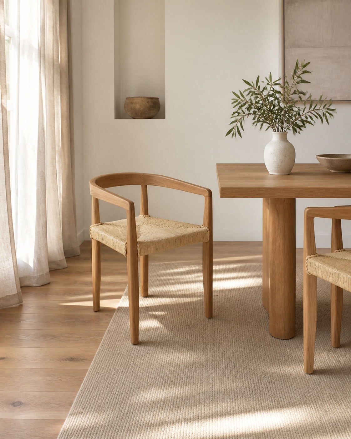 Orbit Cane Chair — lifestyle interior scene