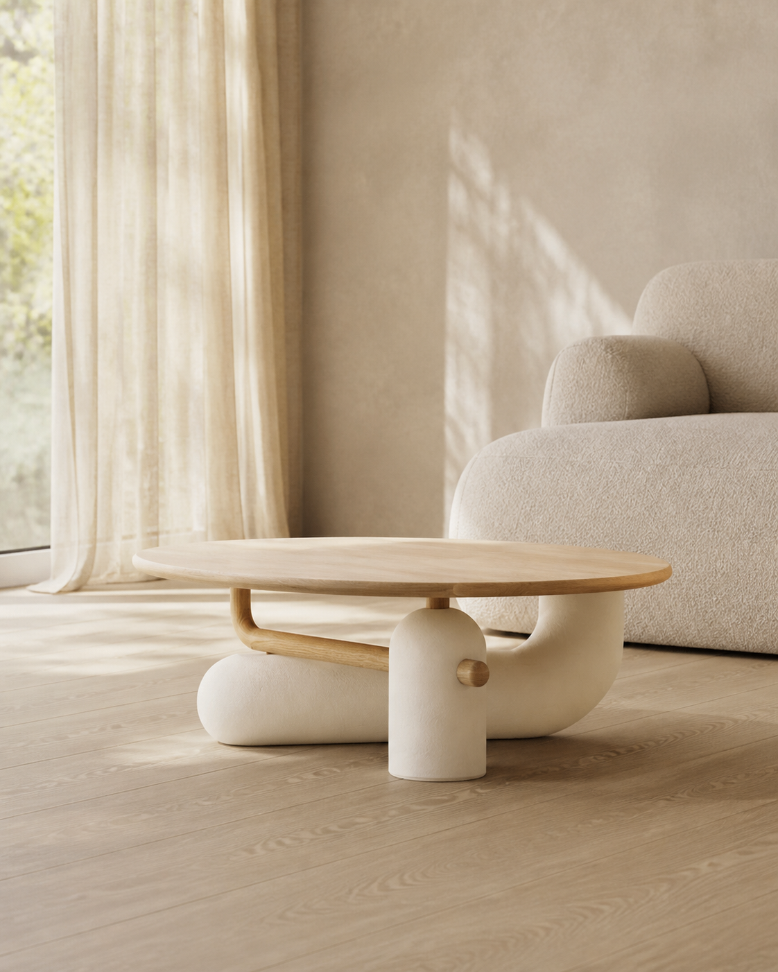 Orbit Coffee Table — styled interior scene