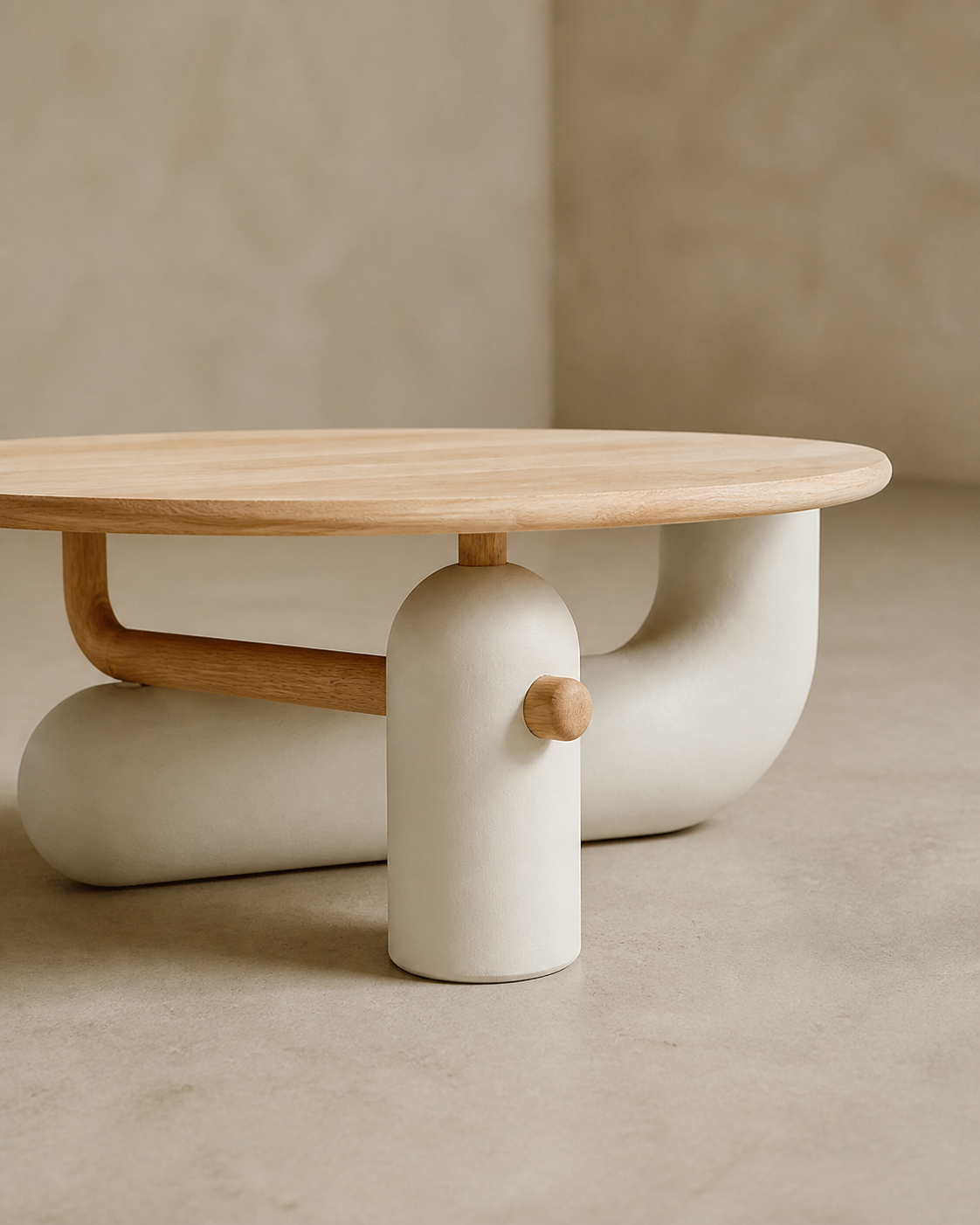 Orbit Coffee Table — material detail