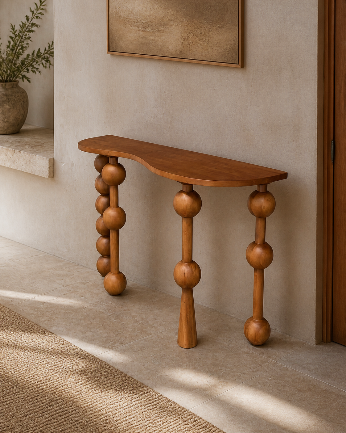 Orbit Console Table — styled interior scene