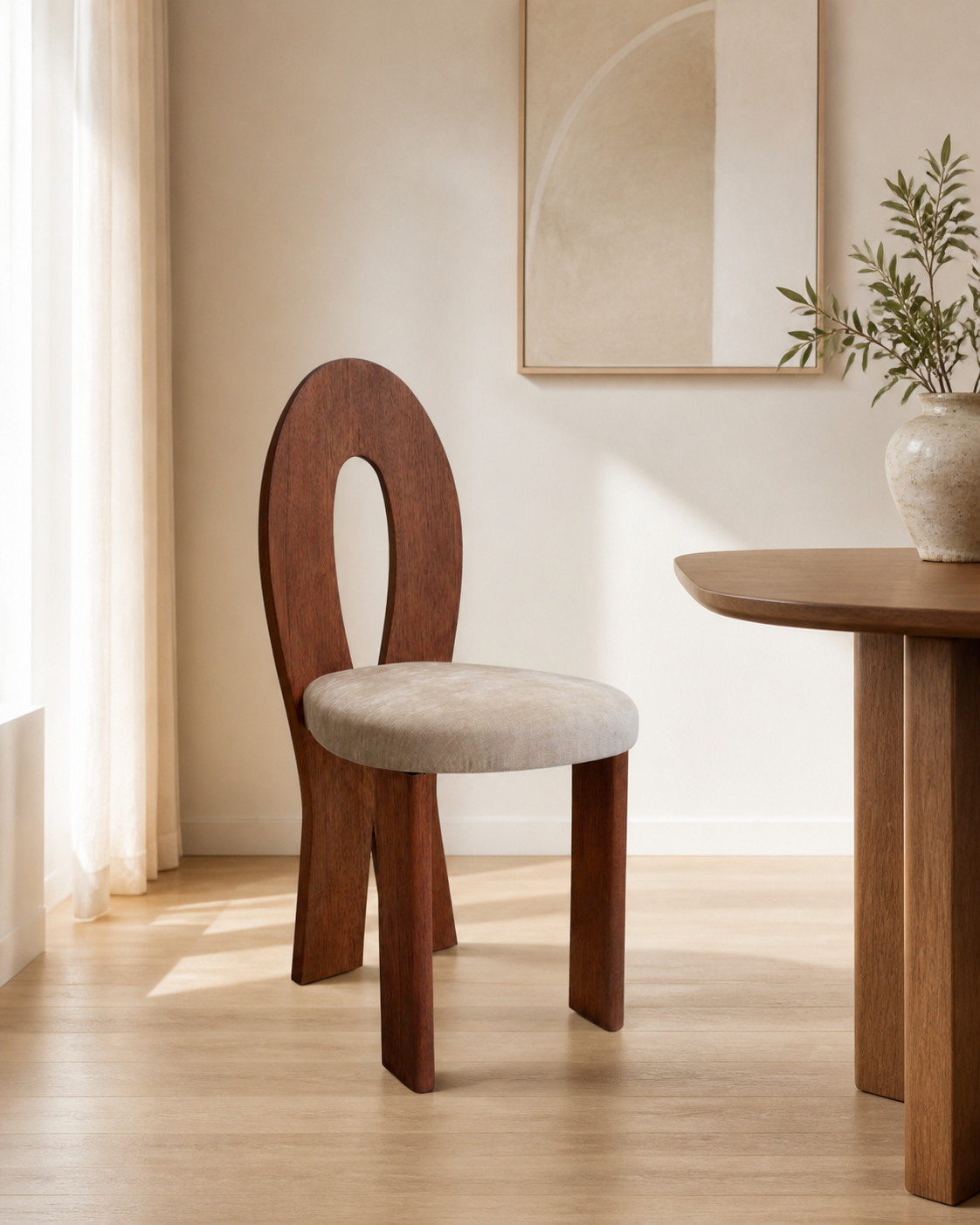 Orbit Dining Chair — styled interior scene