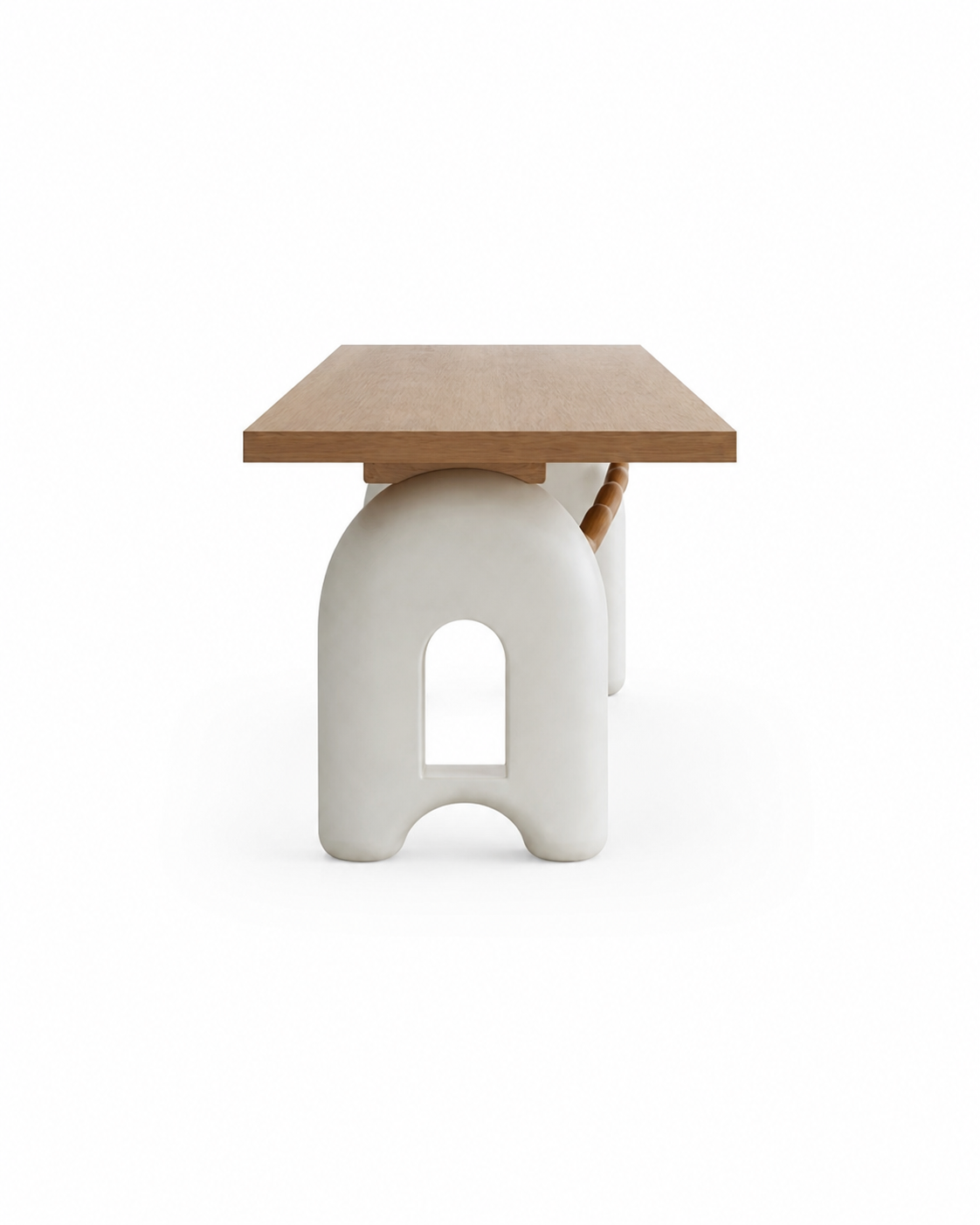 Orbit Dining Table — side view