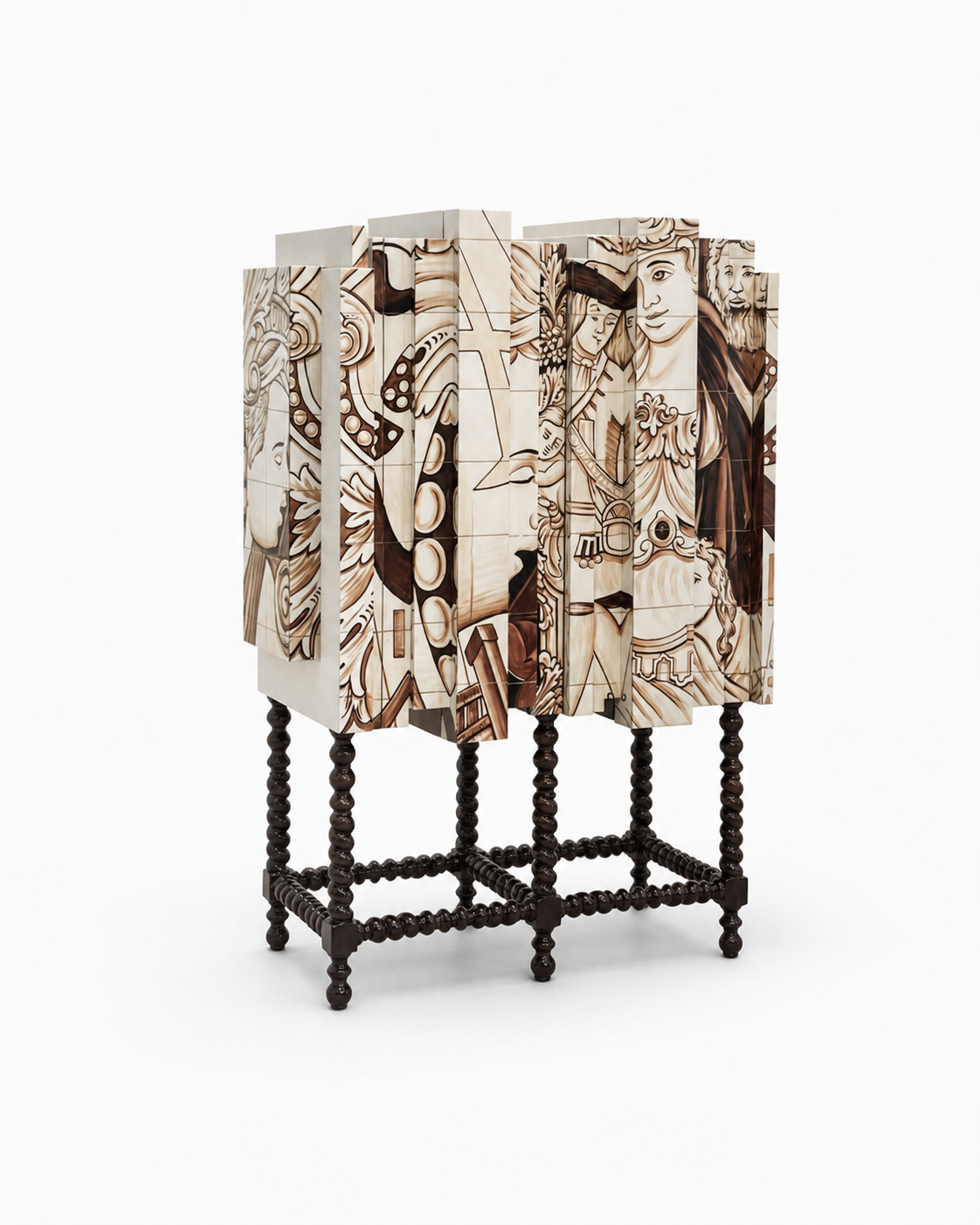 Orbit Display Cabinet — styled interior scene