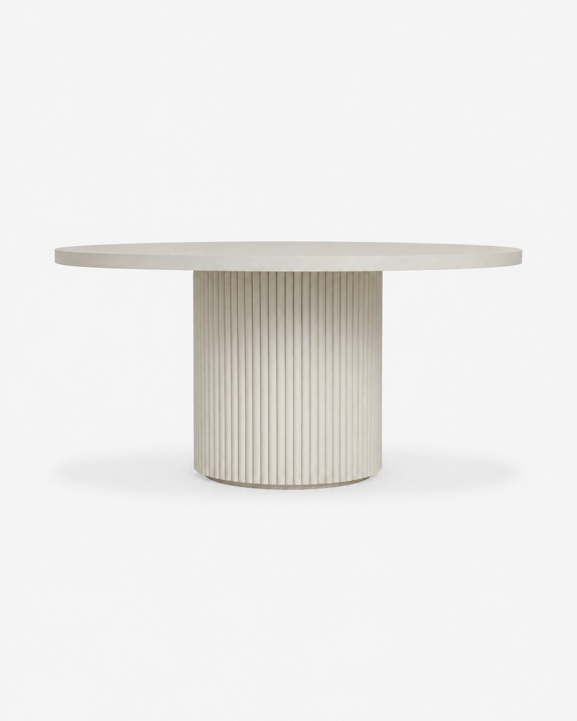 Orbit Round Dining Table — side view