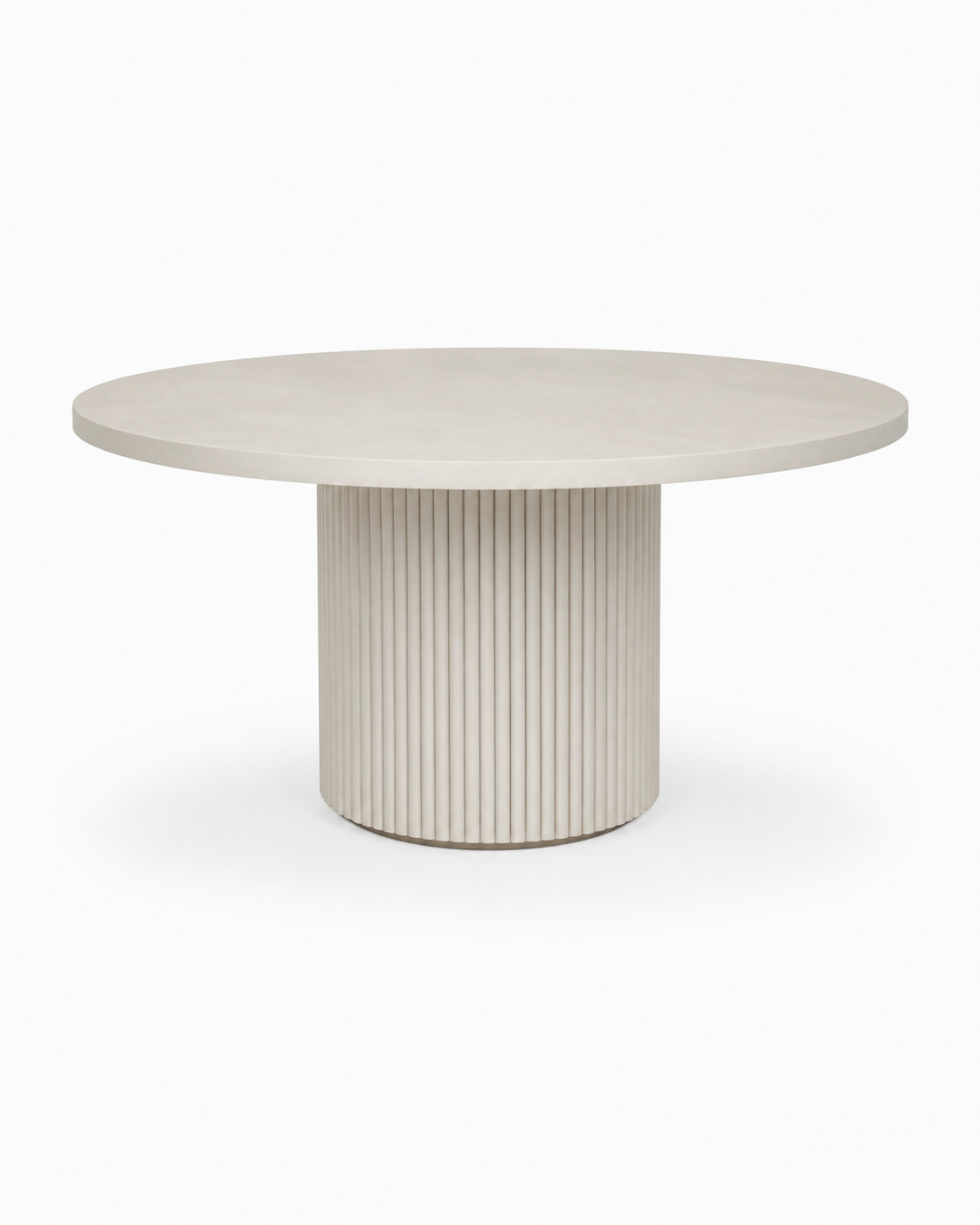 Orbit Round Dining Table — back view