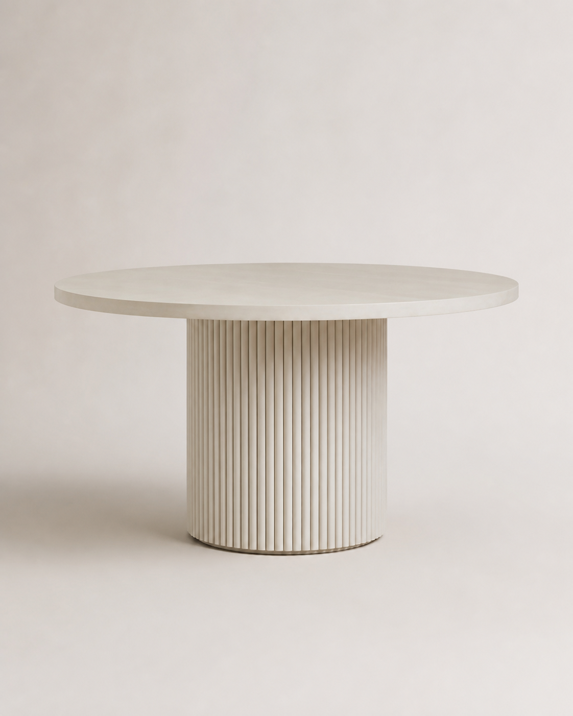Orbit Round Dining Table — material detail