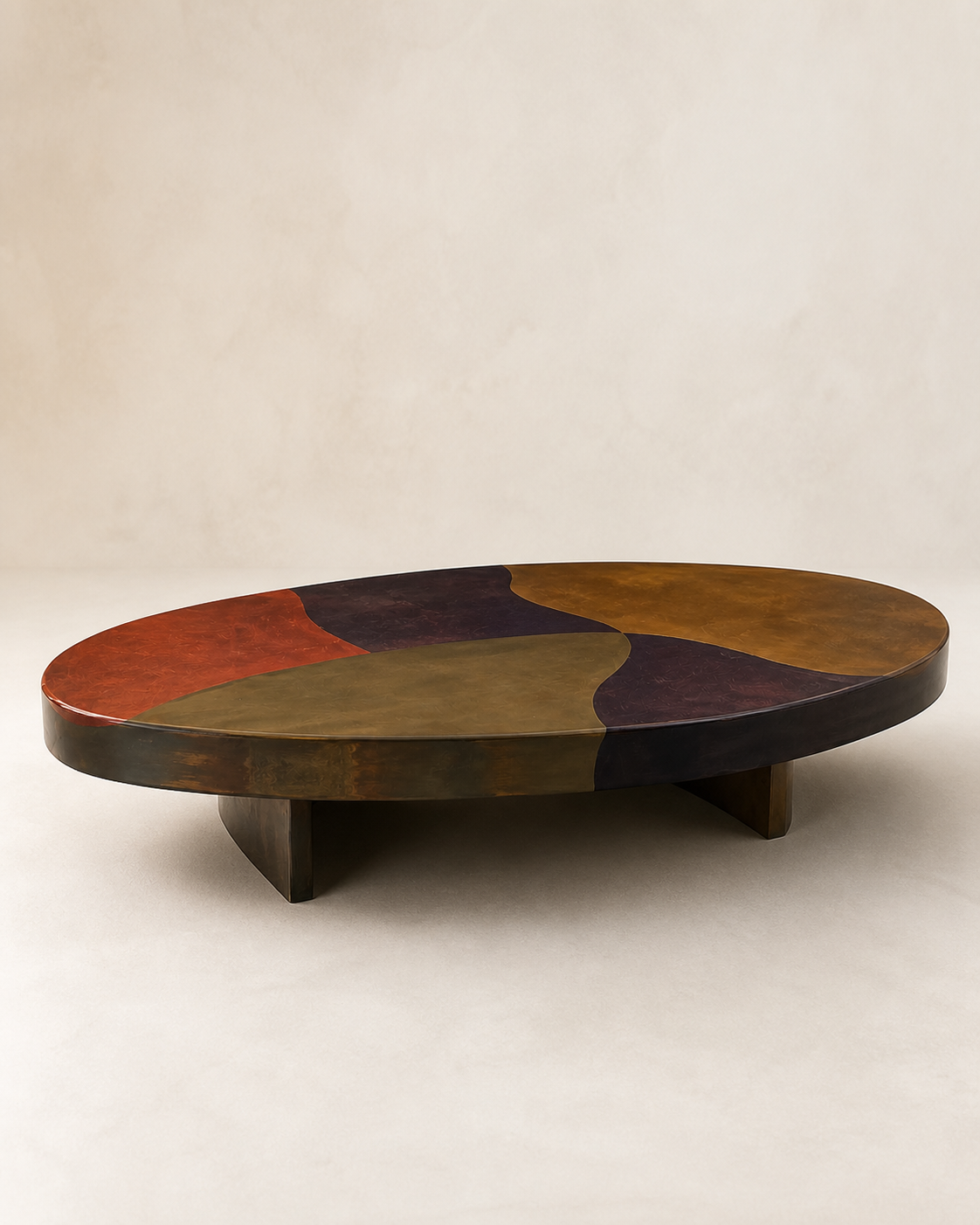 Palette Ellipse Coffee Table — clean studio product view