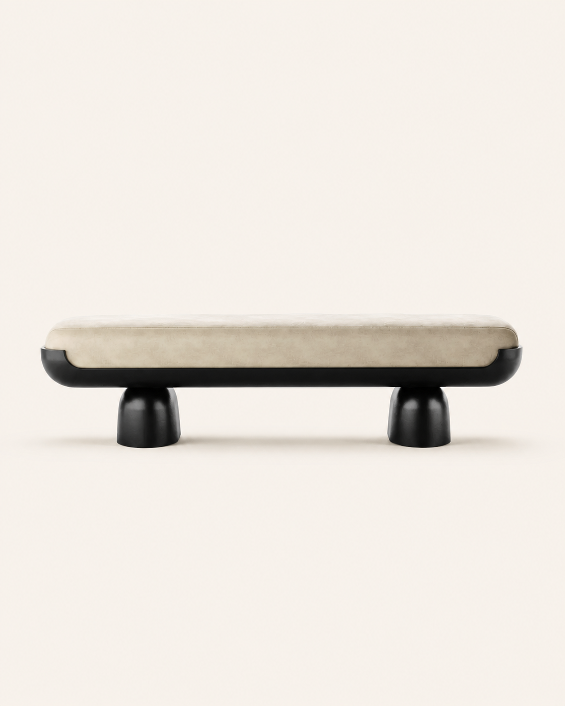 Pebble Bench — front view