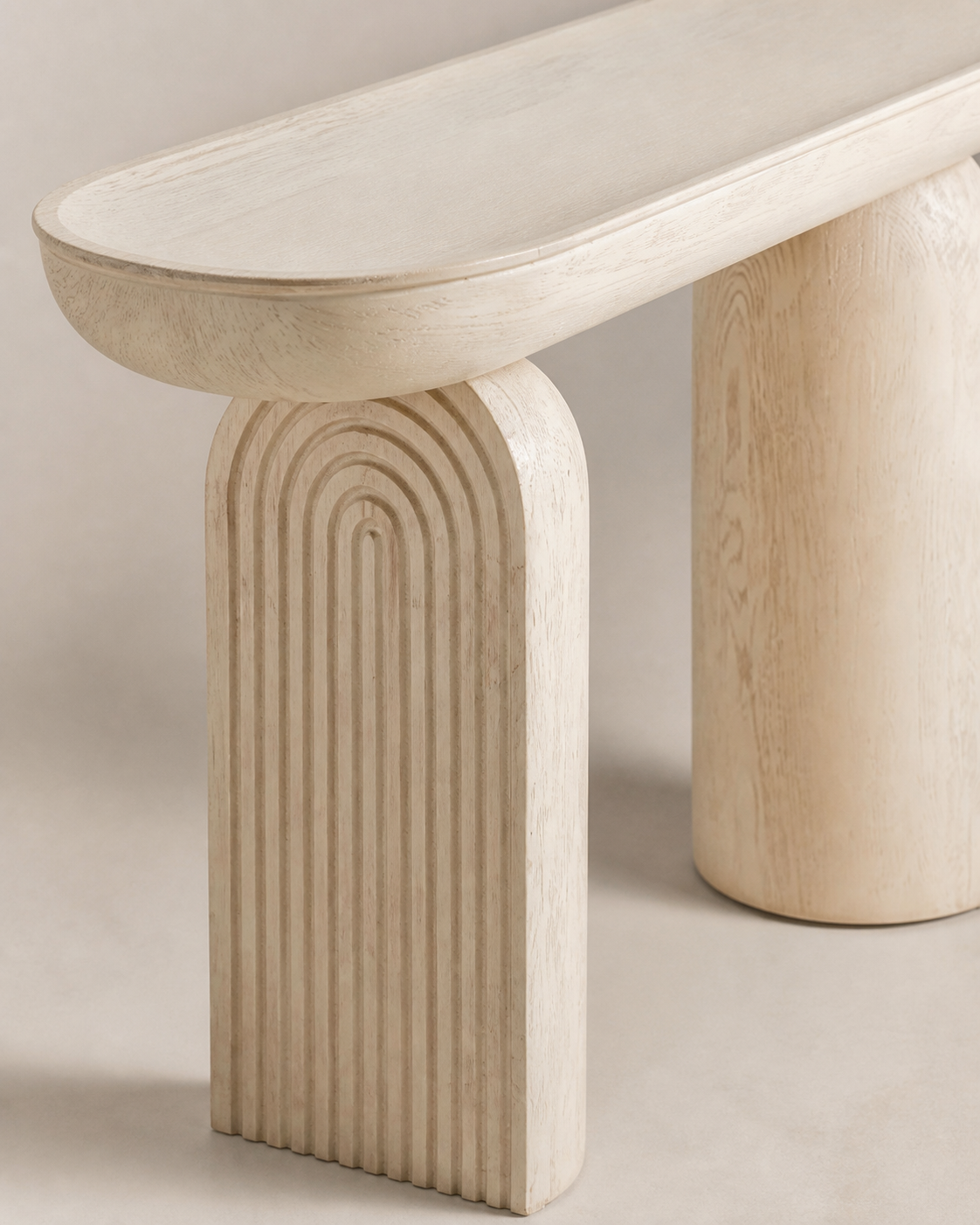 Pebble Console Table — material detail