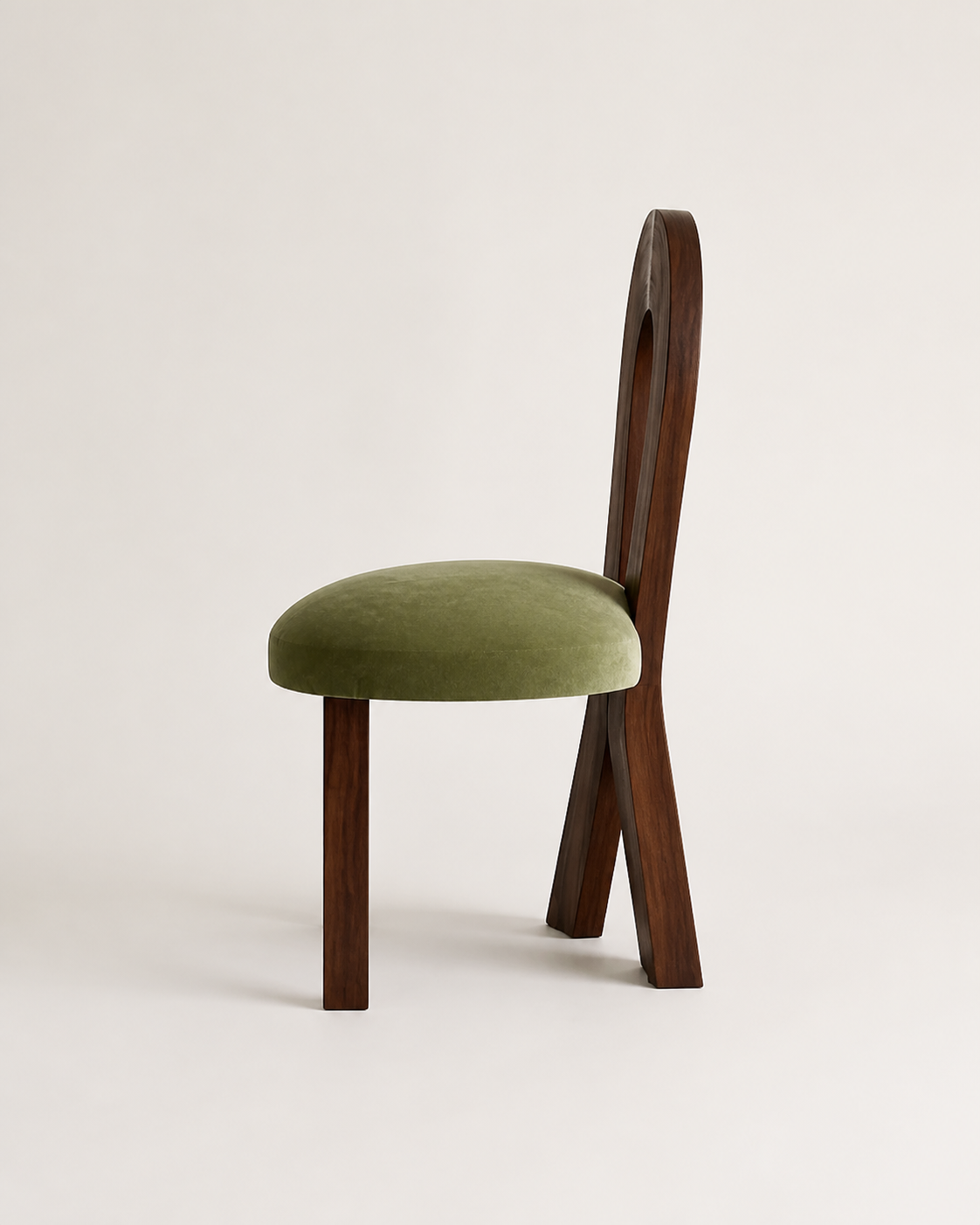 Pebble Dining Chair — side view