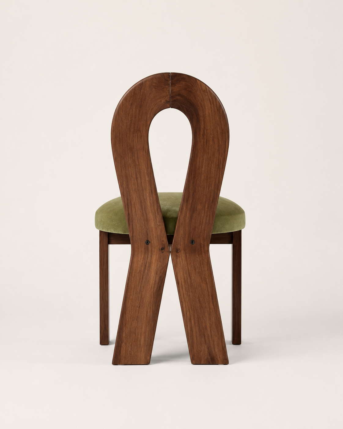 Pebble Dining Chair — back view