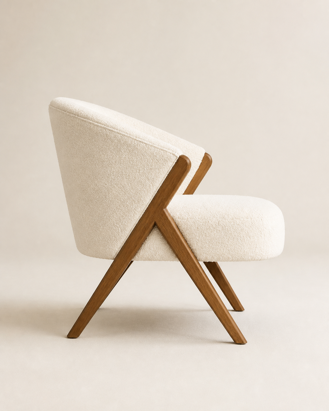 Pebble Lounge Chair — side view