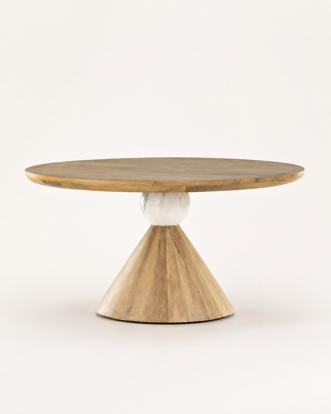 Pebble Round Dining Table — front view