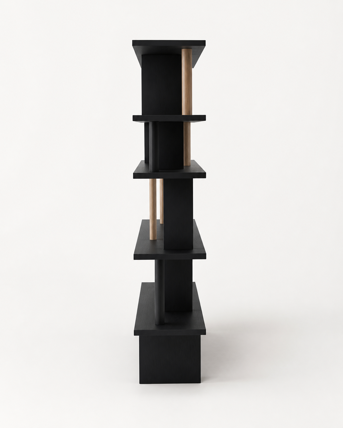 Pebble Shelving Unit — side view