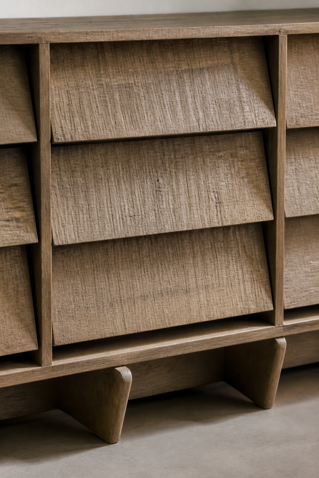 Pebble Sideboard — material detail
