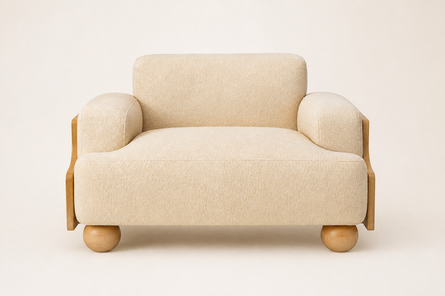 Pebble Sofa — front view