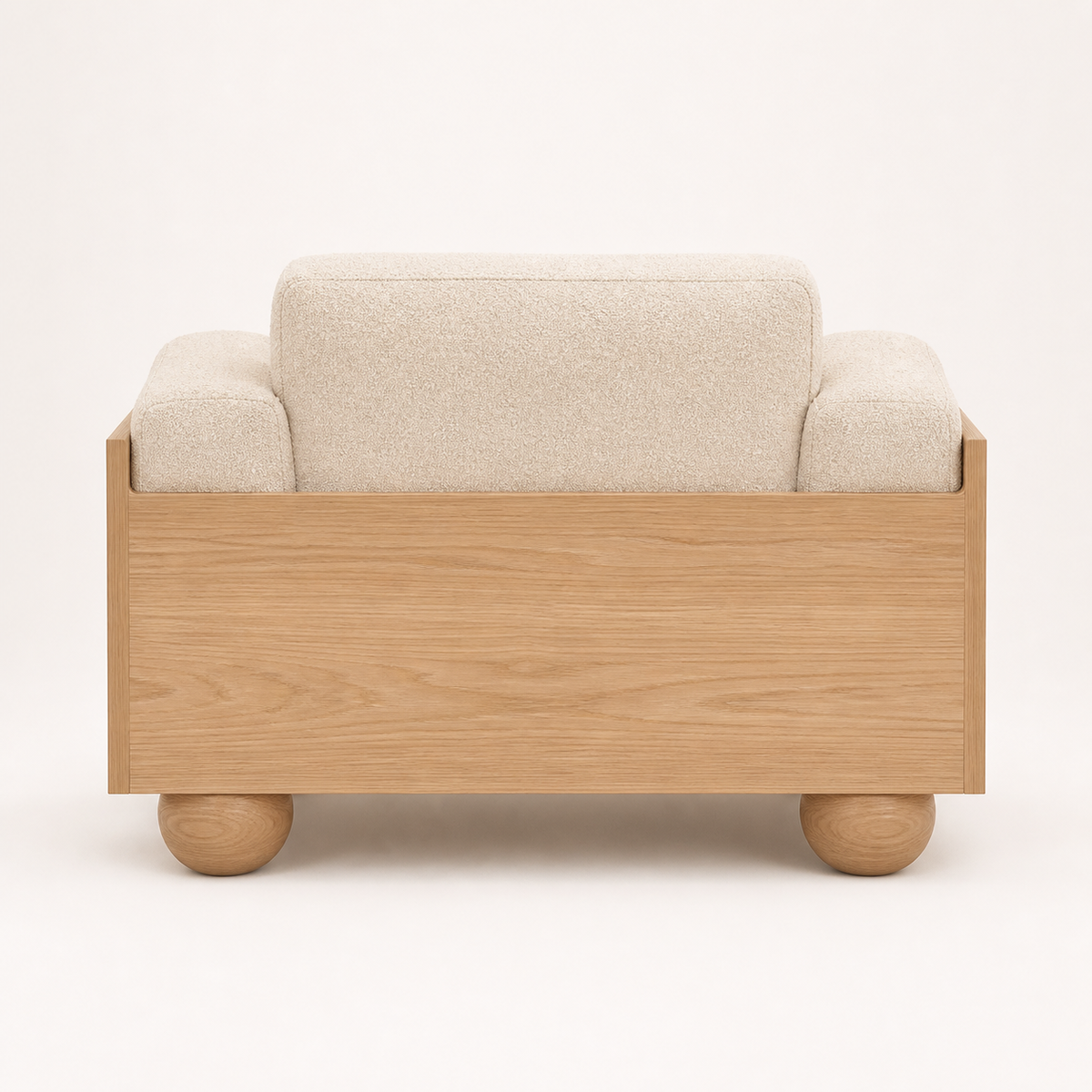 Pebble Sofa — back view