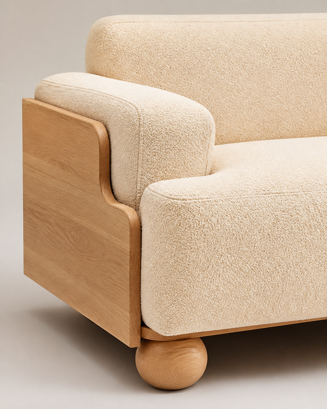 Pebble Sofa — material detail