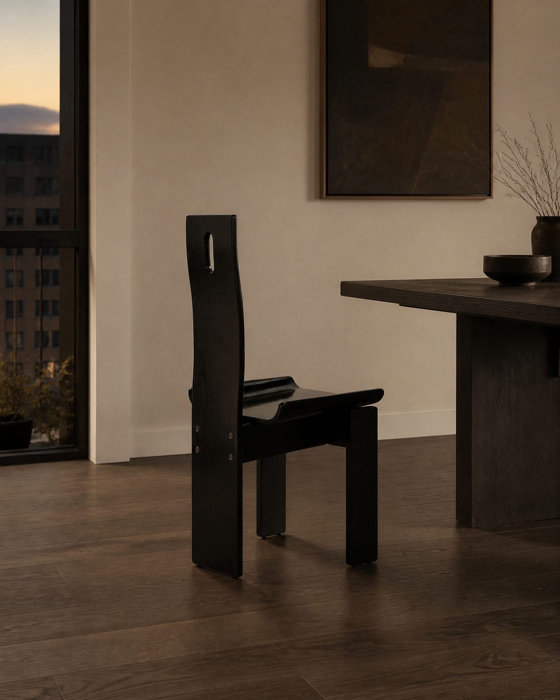 Rowan Dining Chair — lifestyle interior scene