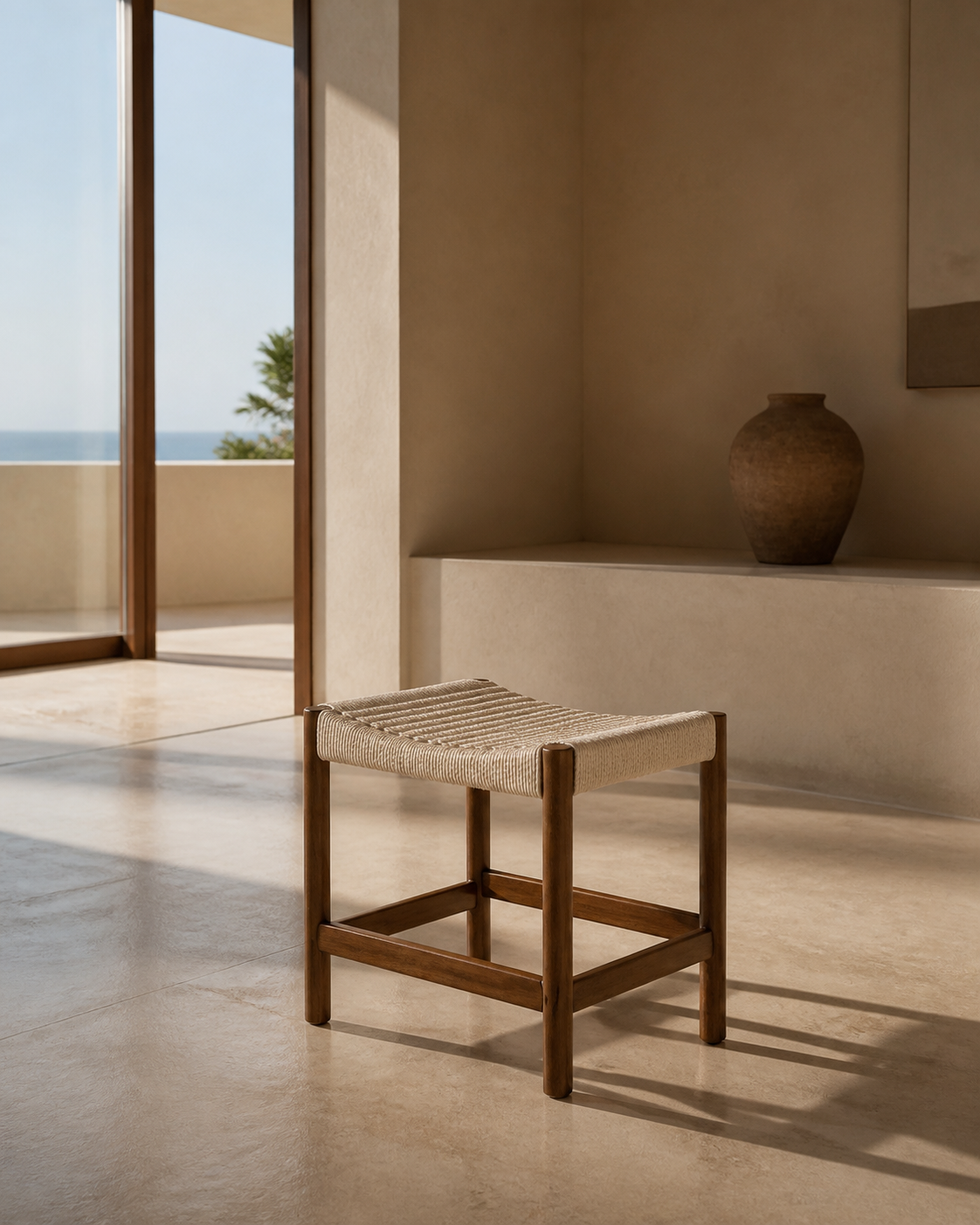 Runa Cane Chair — lifestyle interior scene