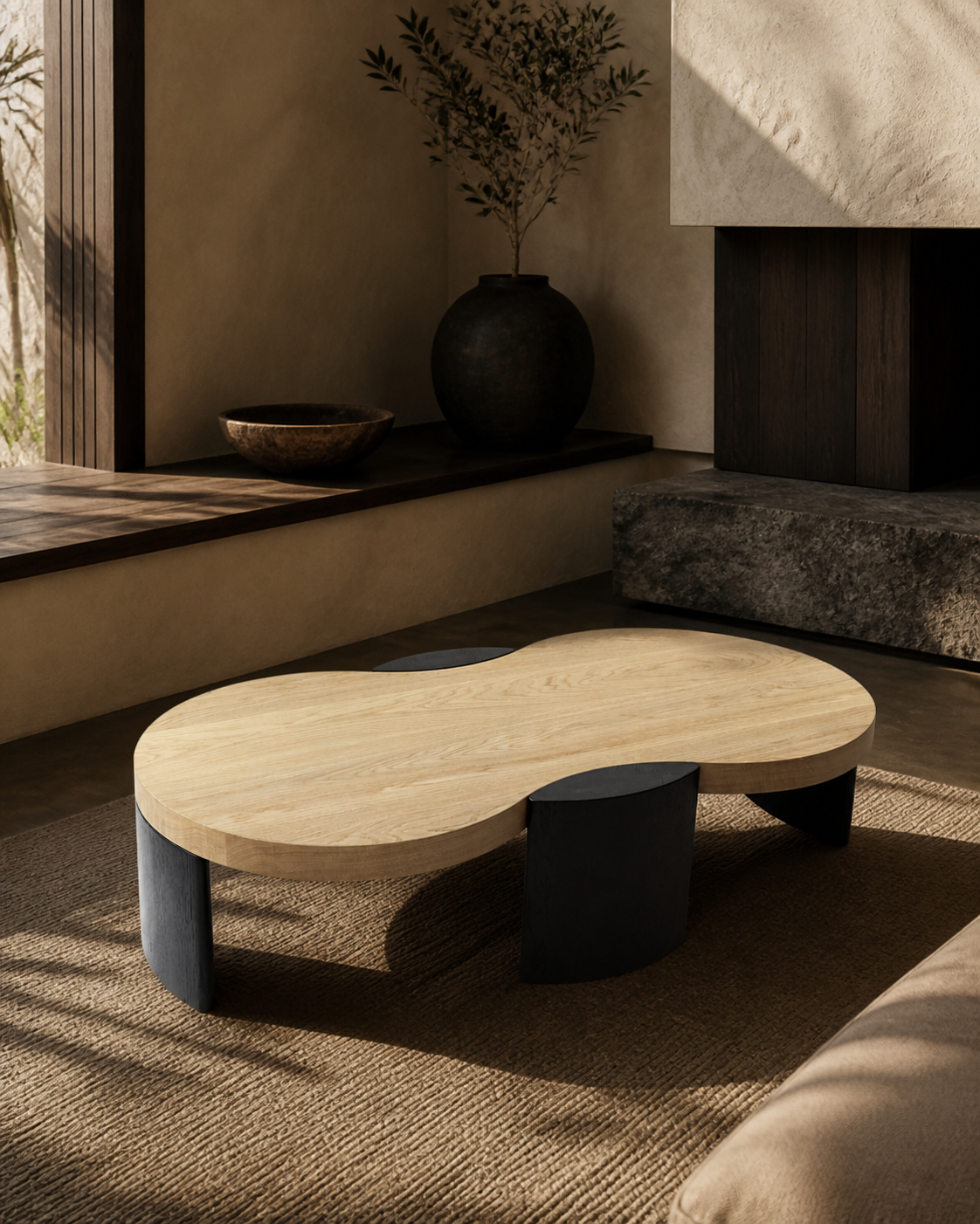 Runa Coffee Table — lifestyle interior scene