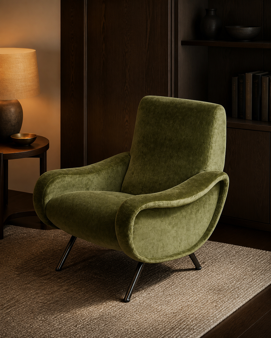 Runa Lounge Chair — lifestyle interior scene
