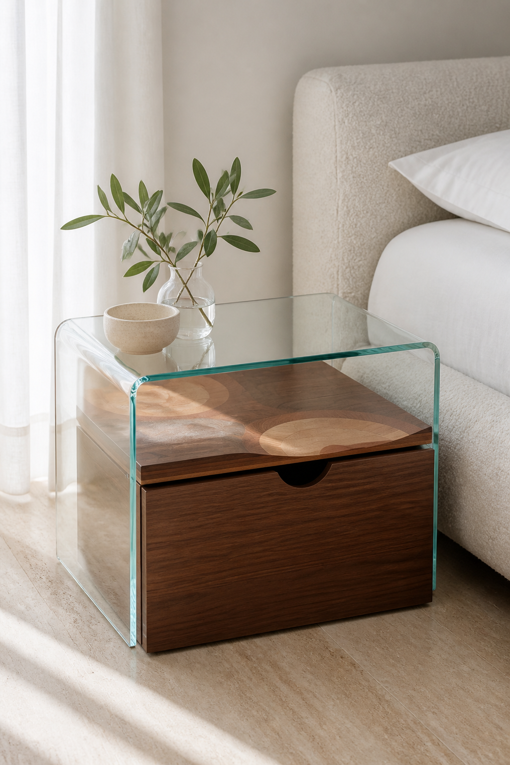 Runa Side Table — styled interior scene