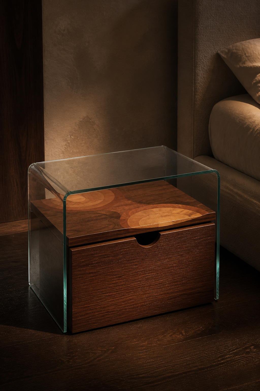 Runa Side Table — lifestyle interior scene