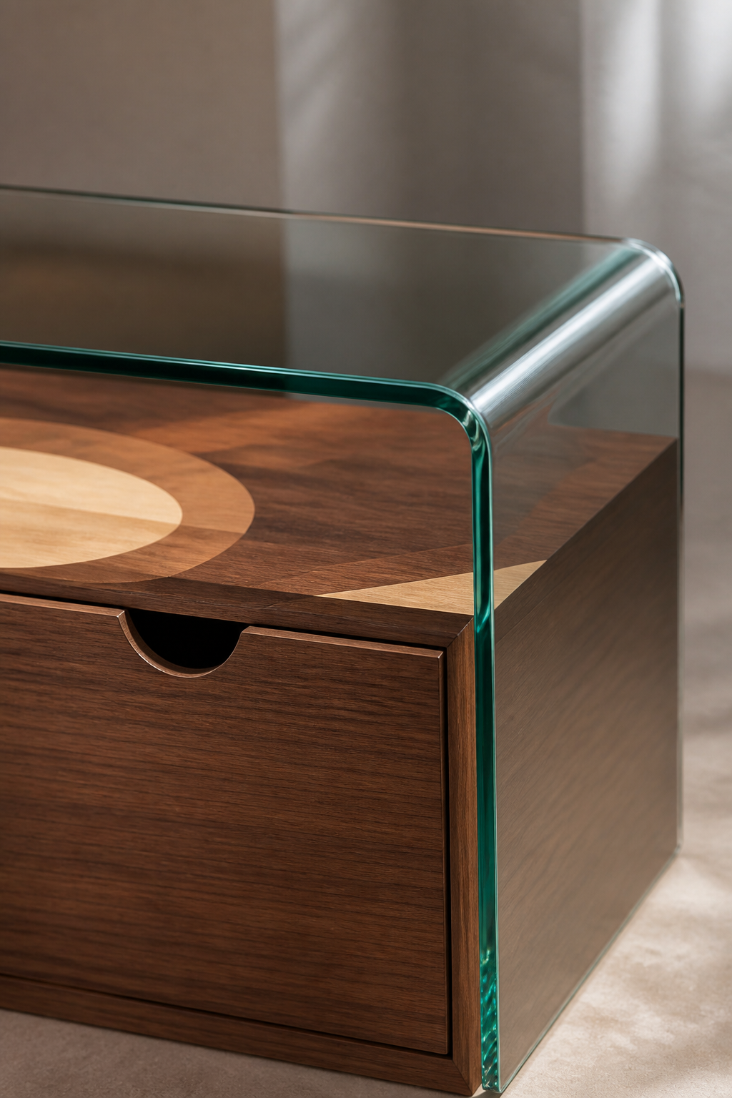 Runa Side Table — material detail