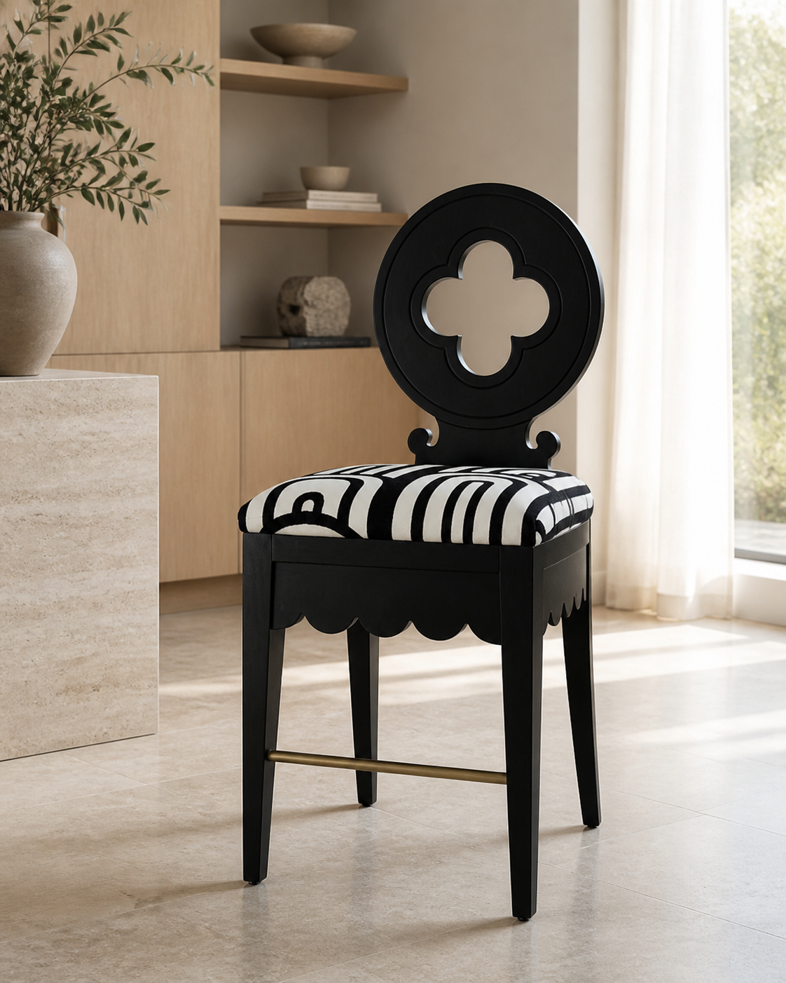 Sable Dining Chair — styled interior scene